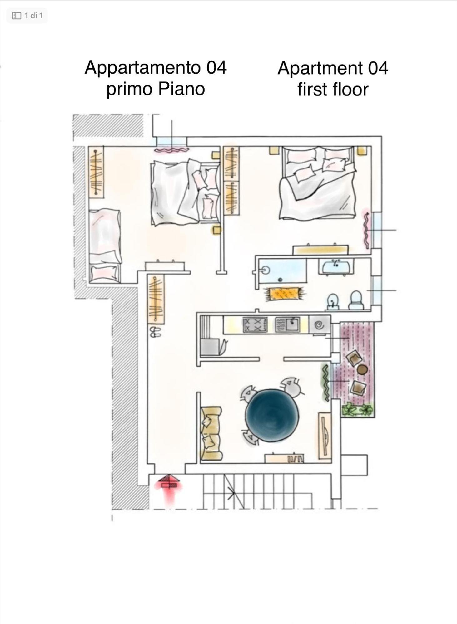 Family 3 Apartment Bologna Bagian luar foto